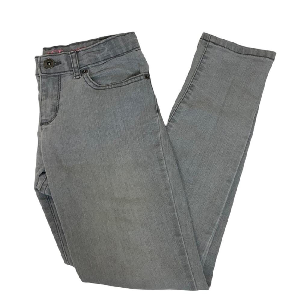Children's Place Super Skinny 5 Pocket Denim Jean Gray Size 10